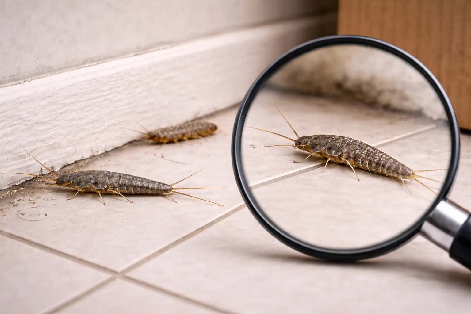 verwechslungsgefah sind es wirklich silberfische-silberfische grund