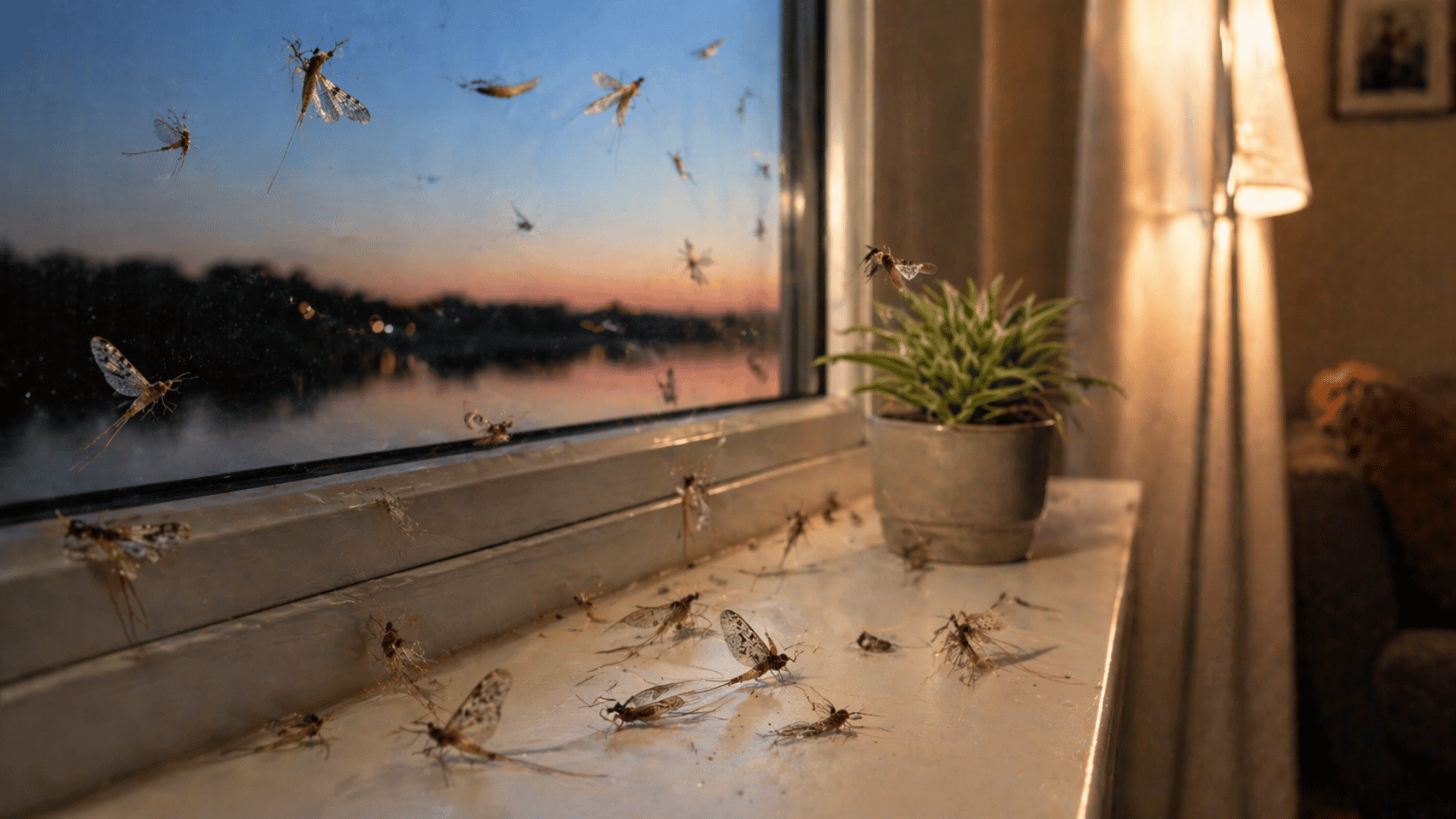 eintagsfliegen in der wohnung