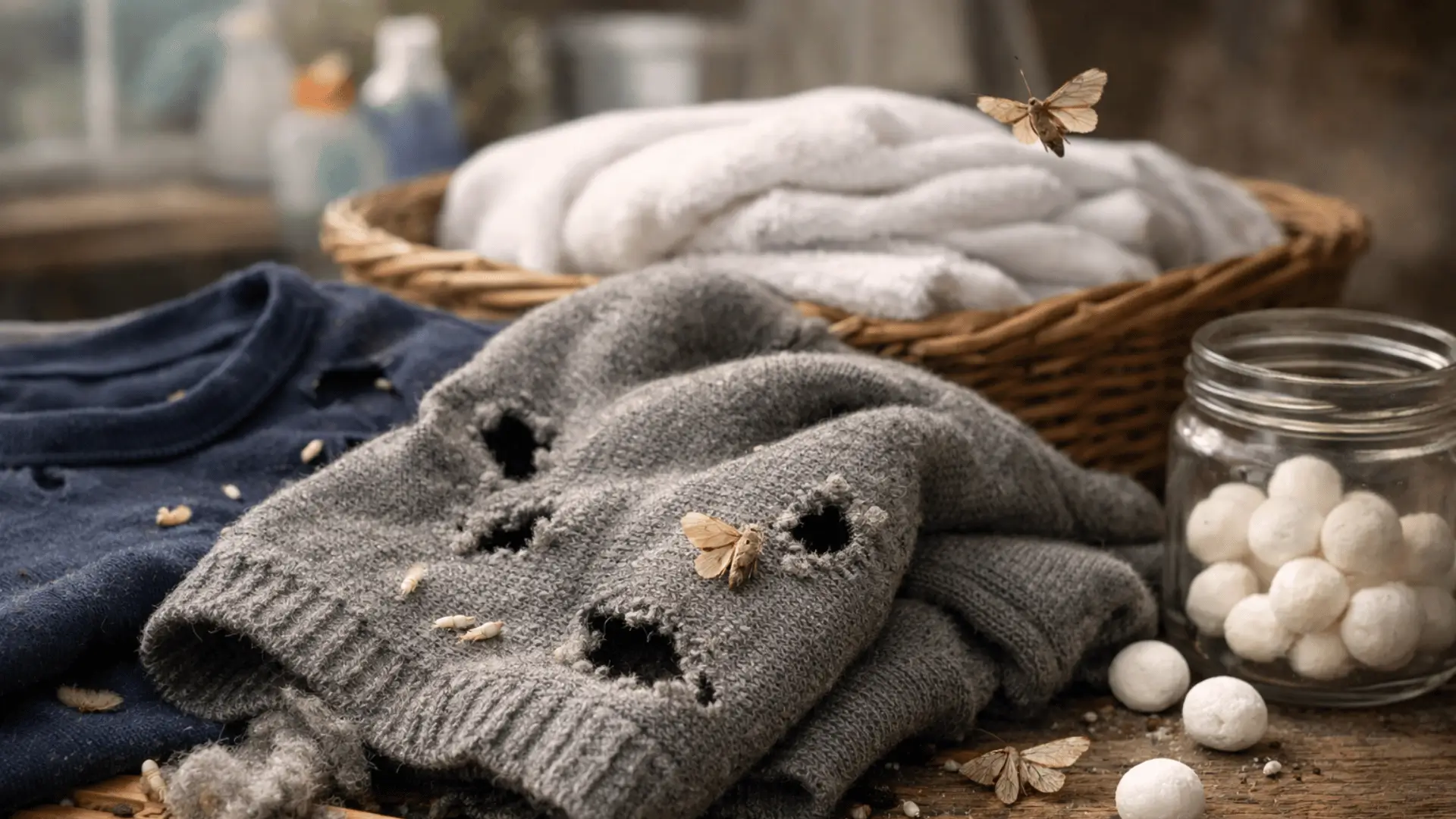 mottenlöcher in kleidung