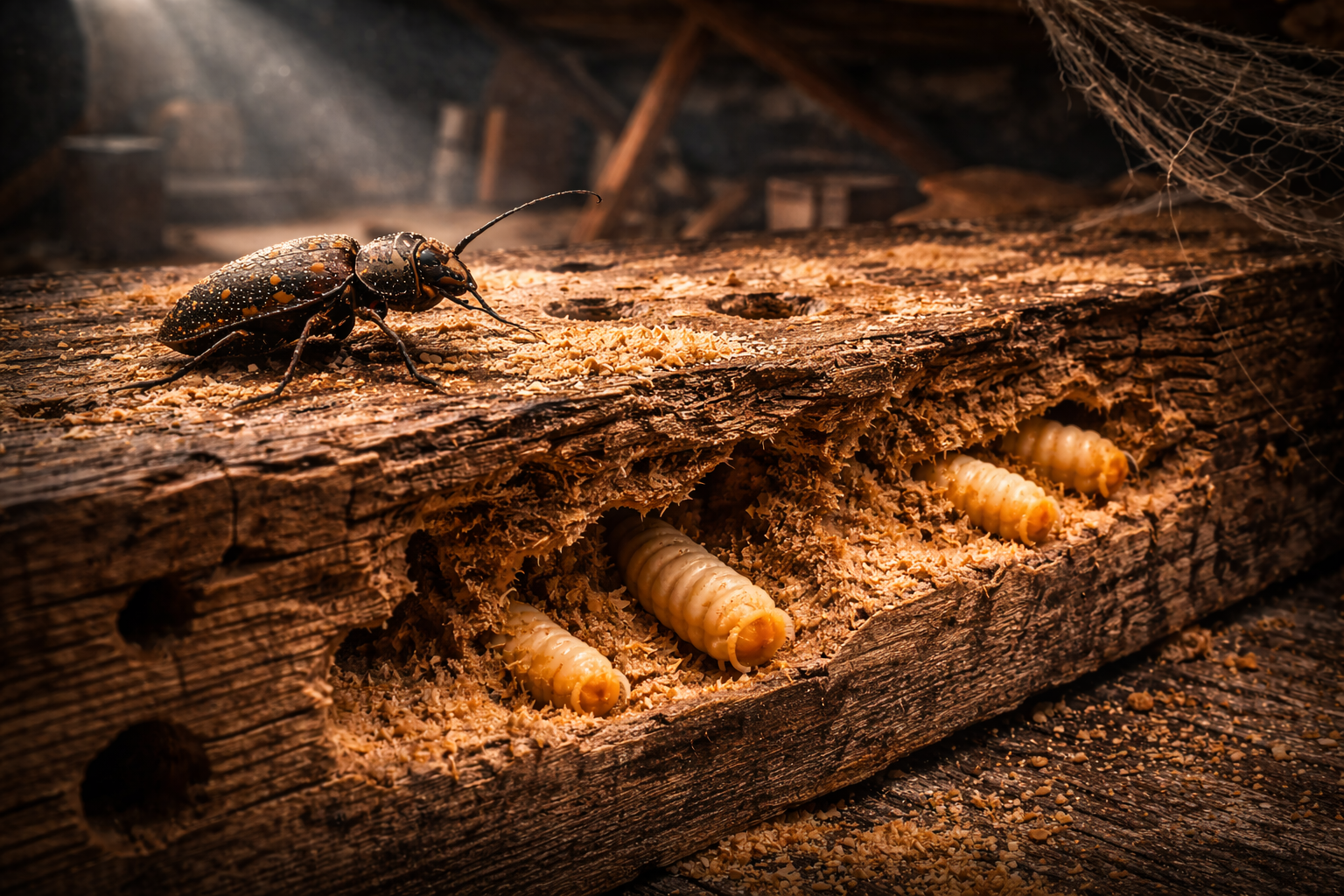 nagekäfer in der wohnung gefahr für das ganze haus