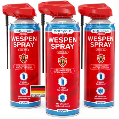 Wespenspray Test