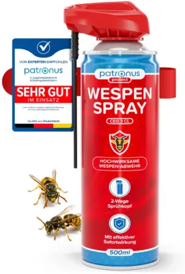 Spray gegen Wespen