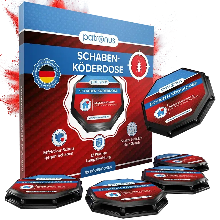 Schaben Köderdosen
